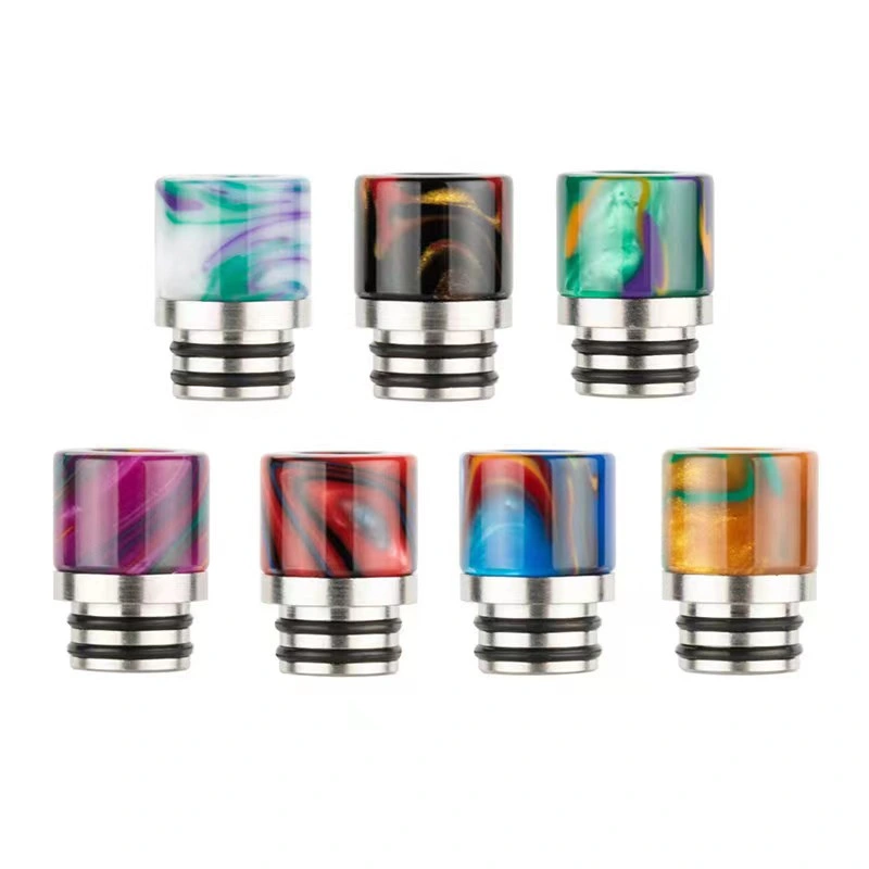 Colorful 510 810 Drip Tip High Quality Resin Atomizer Mouthpiece Shisha Hookah Factory Wholesale