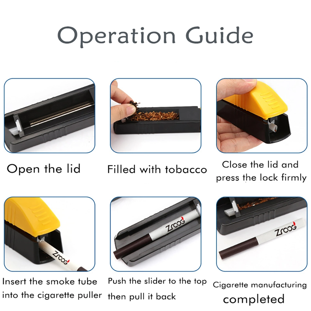 Cigarette Rolling Machine Automatic Cigarette Injector Electric Rolling Machine for Tabaco Tubes
