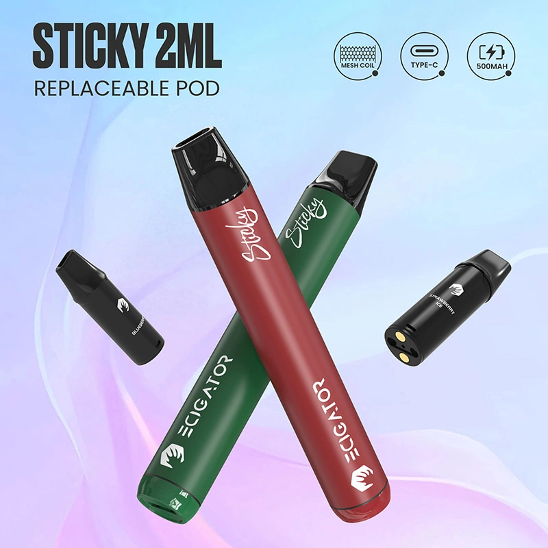 18mg Prefilled Magnetic 2ml Pod Stick Vape Pen Kit 2023 Best