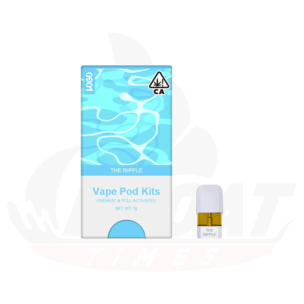 Pod Vape 1ml D8 Oil Disposable Vape Pen Pod System 1g Distillate Refilled Empty Disposable Vape