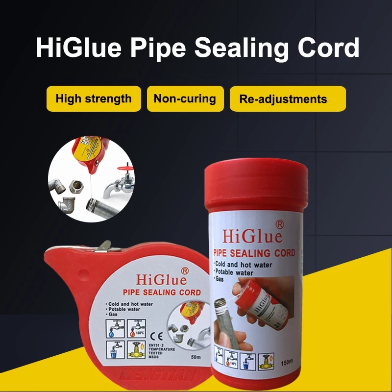 160m Pipe Sealing Cord Plumbing Gas Potable Thread Sealing