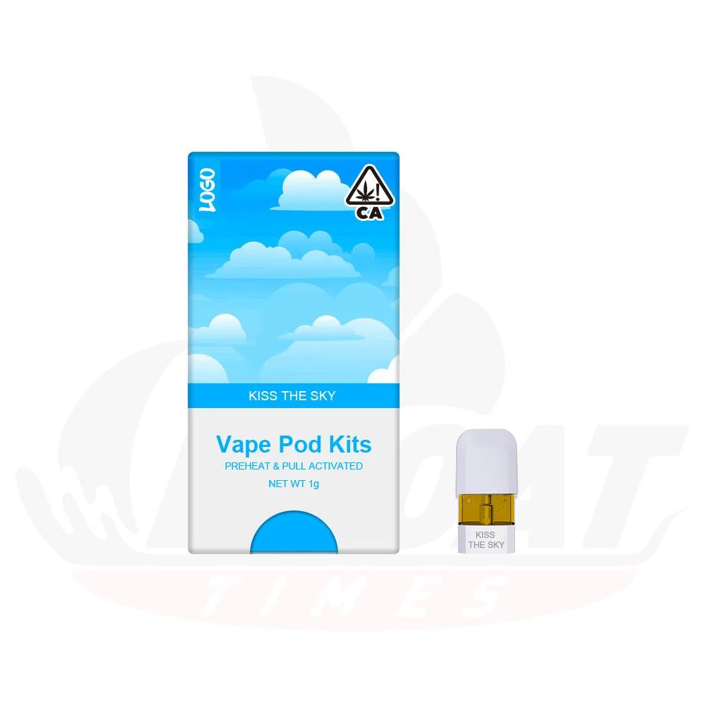 Pod Vape 1ml D8 Oil Disposable Vape Pen Pod System 1g Distillate Refilled Empty Disposable Vape