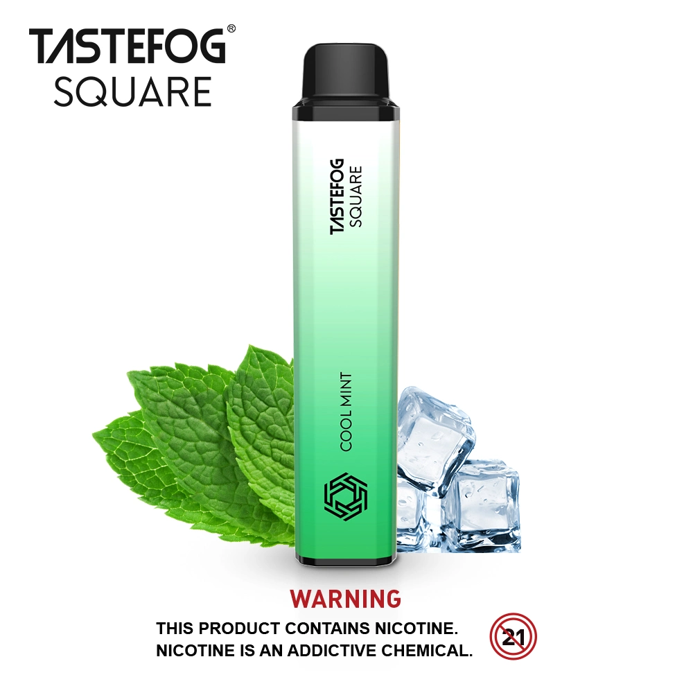 Tastefog Wholesale Mesh Coil Square 3500puffs Electronic E-Cigarette Disposable Vape 5% Nic