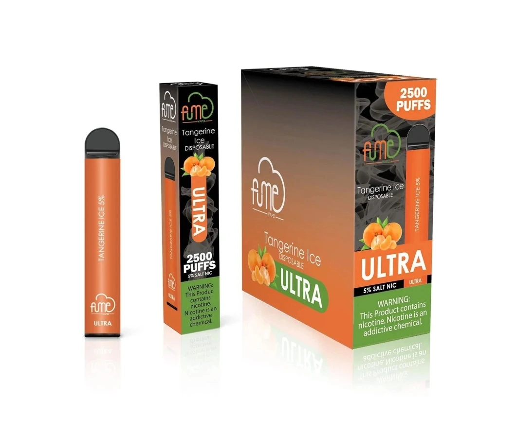 2022 Newest Wholesale Disposable E Cigarette Fume Ultra 2500 Puffs
