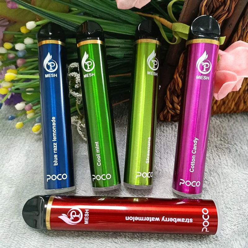 OEM Package/Logopoco Mesh Vape Pen Mesh Coil Disposable Vape with 950 Vape Battery 8 Flavors