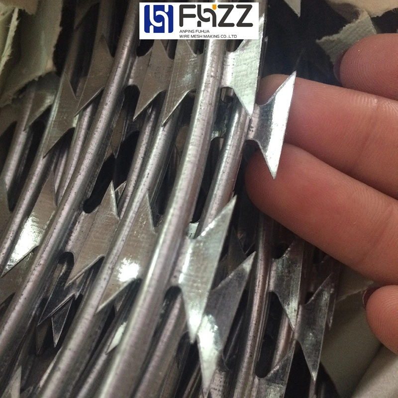 Stainless Steel or Galvanized Razor Barbed Concertina Wire and Concertina Coil