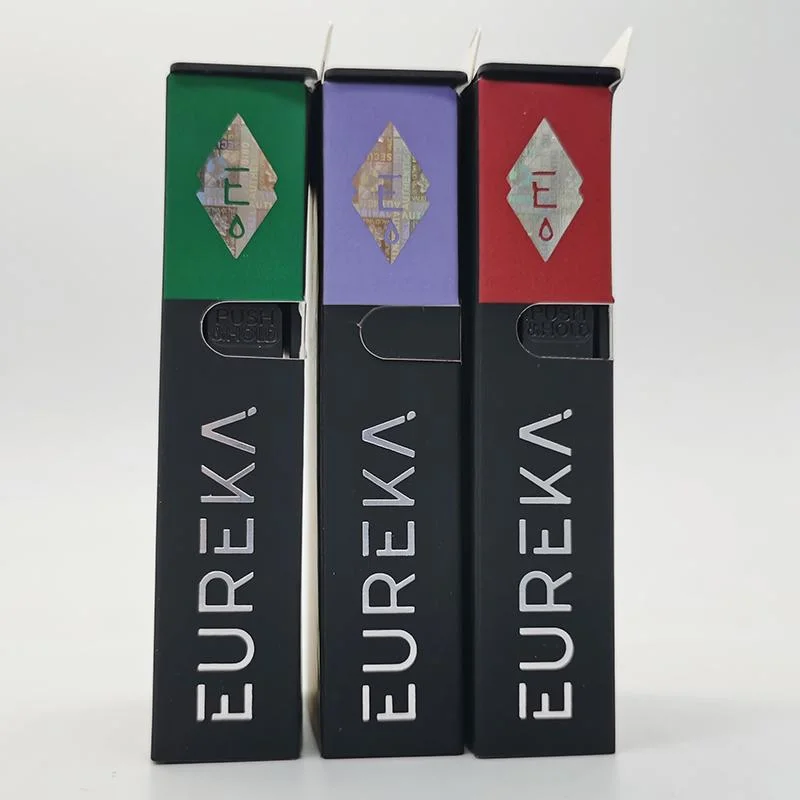 New Eureka Ceramic Vape Cartridge Packaging 510 Thread Vape Pen Cartridges 0.8ml Vaporizer Pen E Cigarettes Vape Carts Empty Oil Atomizer