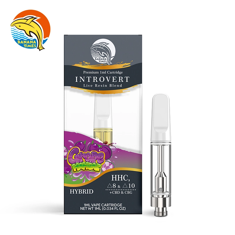 Us Hottest Disposable California Honey Hhc Vape Cartridge 1ml Tank Gold Tip Ceramic Coil 510 Thread Vaporizer Pen Cartridges for Thick Oil