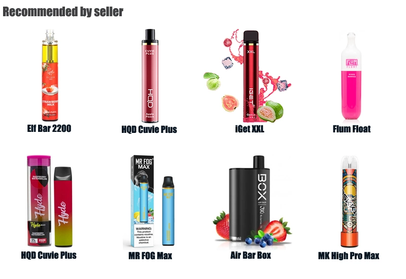 High Quality 2000 Puffs Stick Double Flavors 2 in 1 Electronic Cigarette Disposable Vape Vaporizer