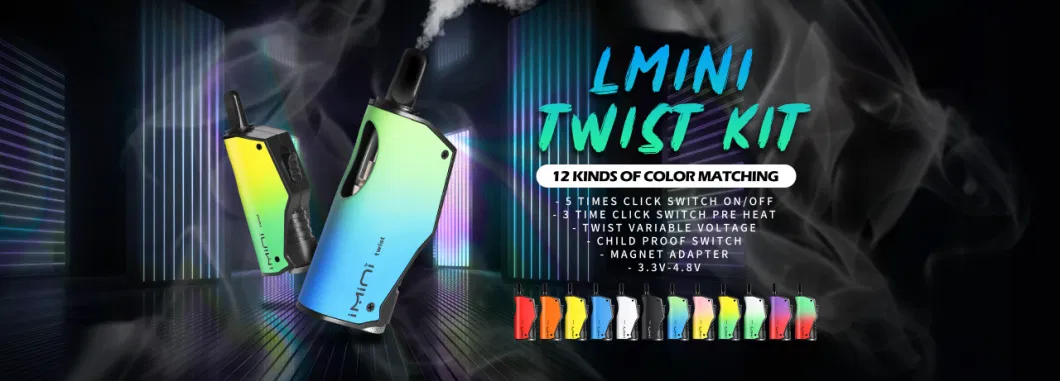 Imini Twist 500mAh Rechargeable Battery for 510 Thread Cartridges