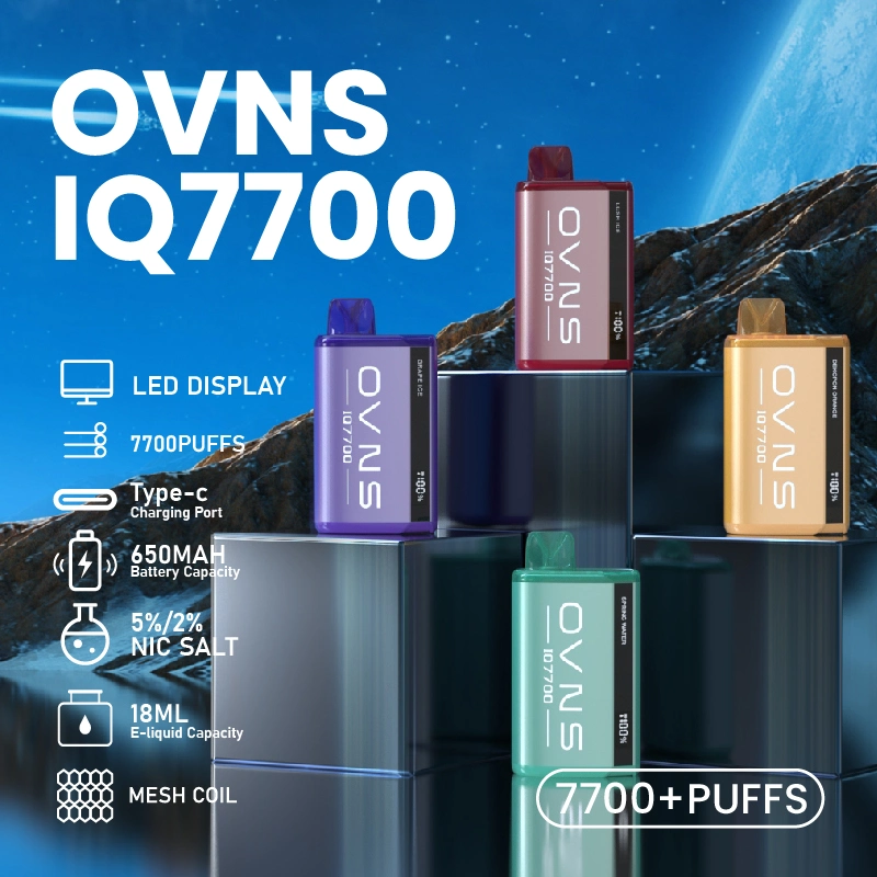 Ovns 2024 Smart Screen Recharegeable E Cigarette 15000 16000 18000 20000 Puff Disposable Vape Pod