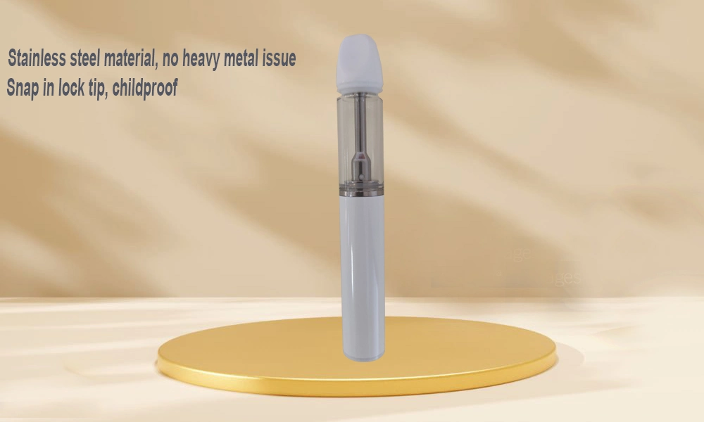 1ml&2ml Auto Draw Glass Tank Empty Vape Cartridge Pen Rechargeable Battery Ceramic Heating Disposable Vaporizer
