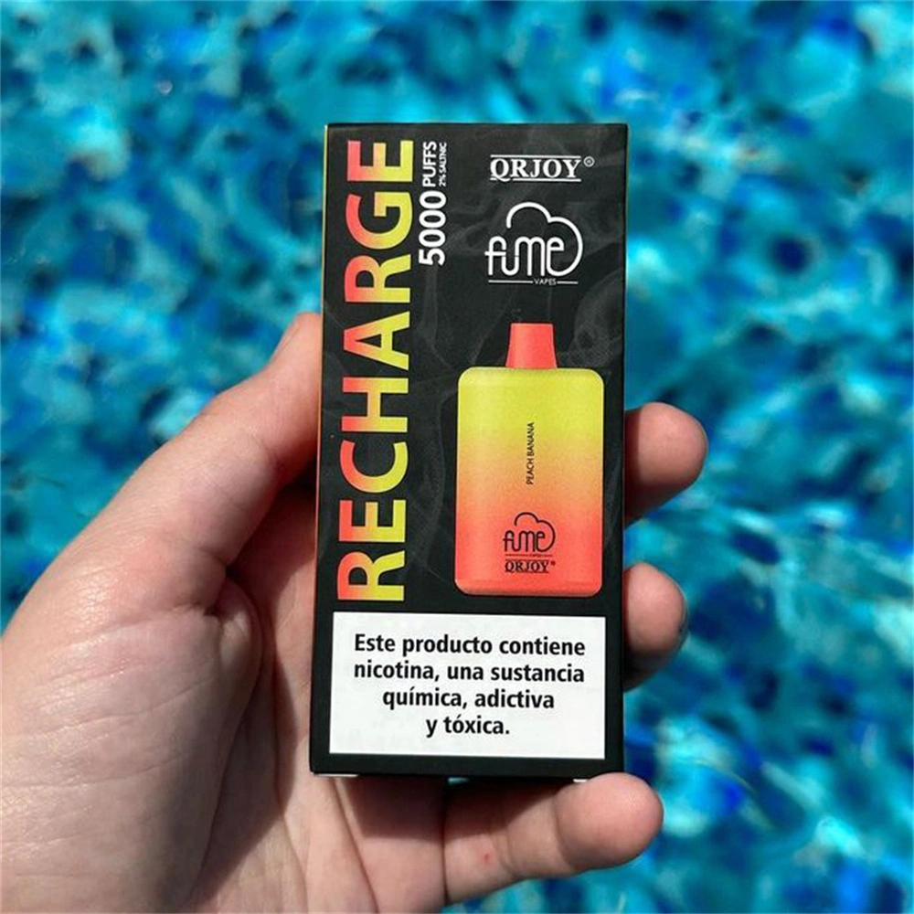 New Arrival Fume 5000 5000puffs 5K Puff Puffs E Shisha 12ml Mesh Coil Recharge Disposable Vape E CIGS Starter Kit Vaporizers Vapers Strawberry Kiwi Pod