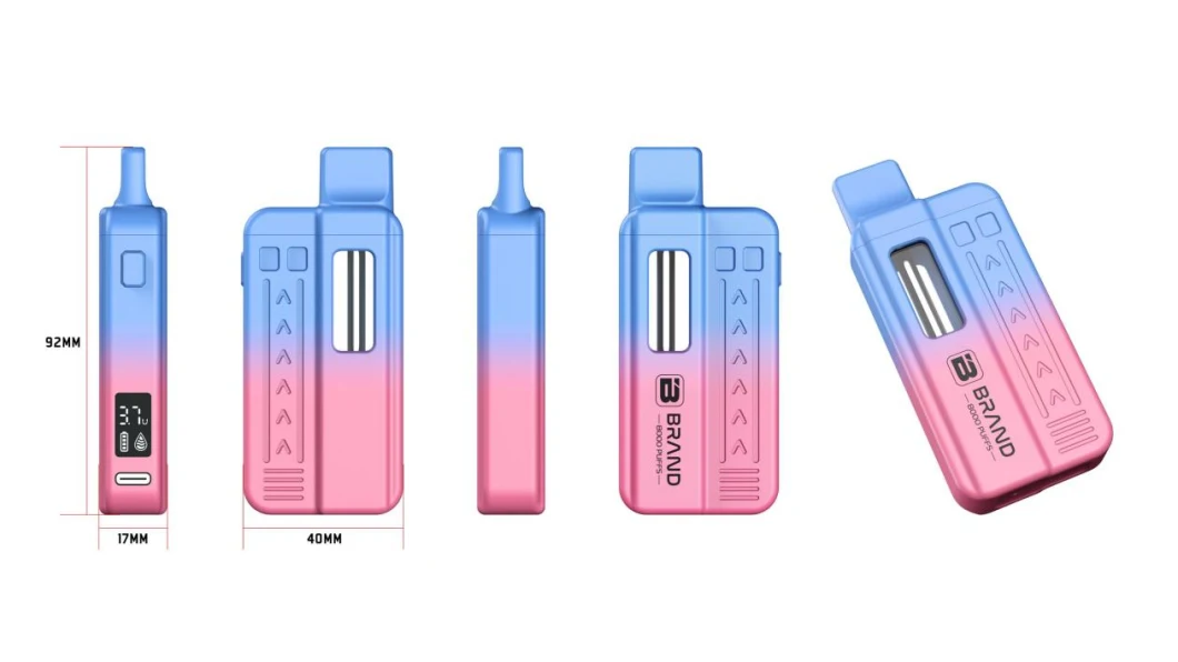 Preheat Atomizer Vape Empty Pod 280mAh Rechargeable Battery OEM Customized Pack