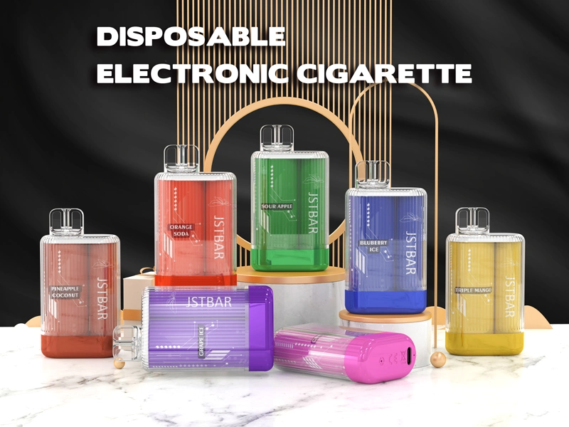 European Popular Disposable Electronic Cigarette 600puff Factory Wholesale OEM Best Choice Vape Puffs Bar New Crysatl 10 Flavors 100PCS and Bulk Price E Vape