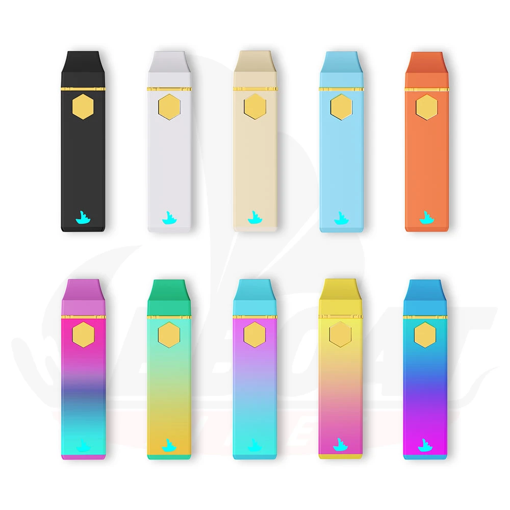 2ml Empty Vape Pen Pod System Preheat Button Delta Hhc Disposable Vape