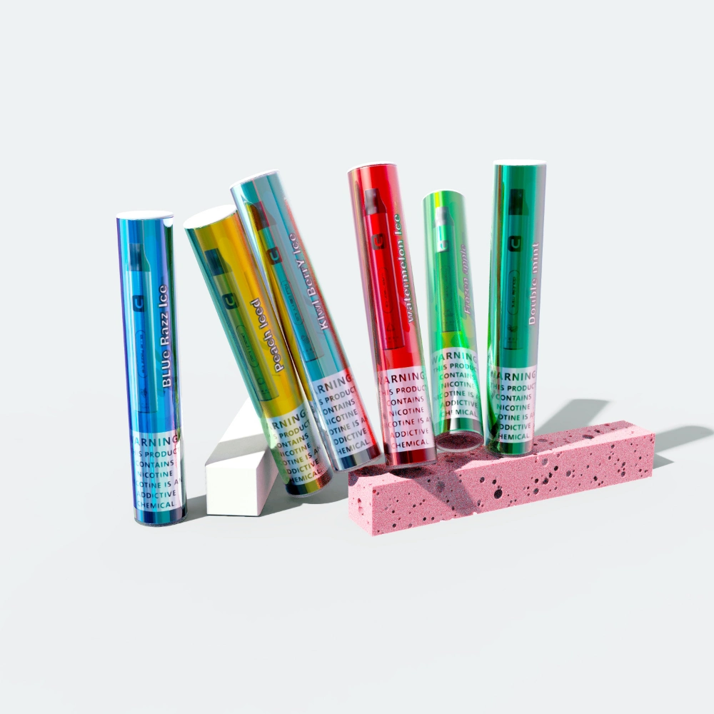 New E-Cigarette 1000 Puffs Different Flavors Disposable Vapes Pen Electronic Cigarette Vape Pod