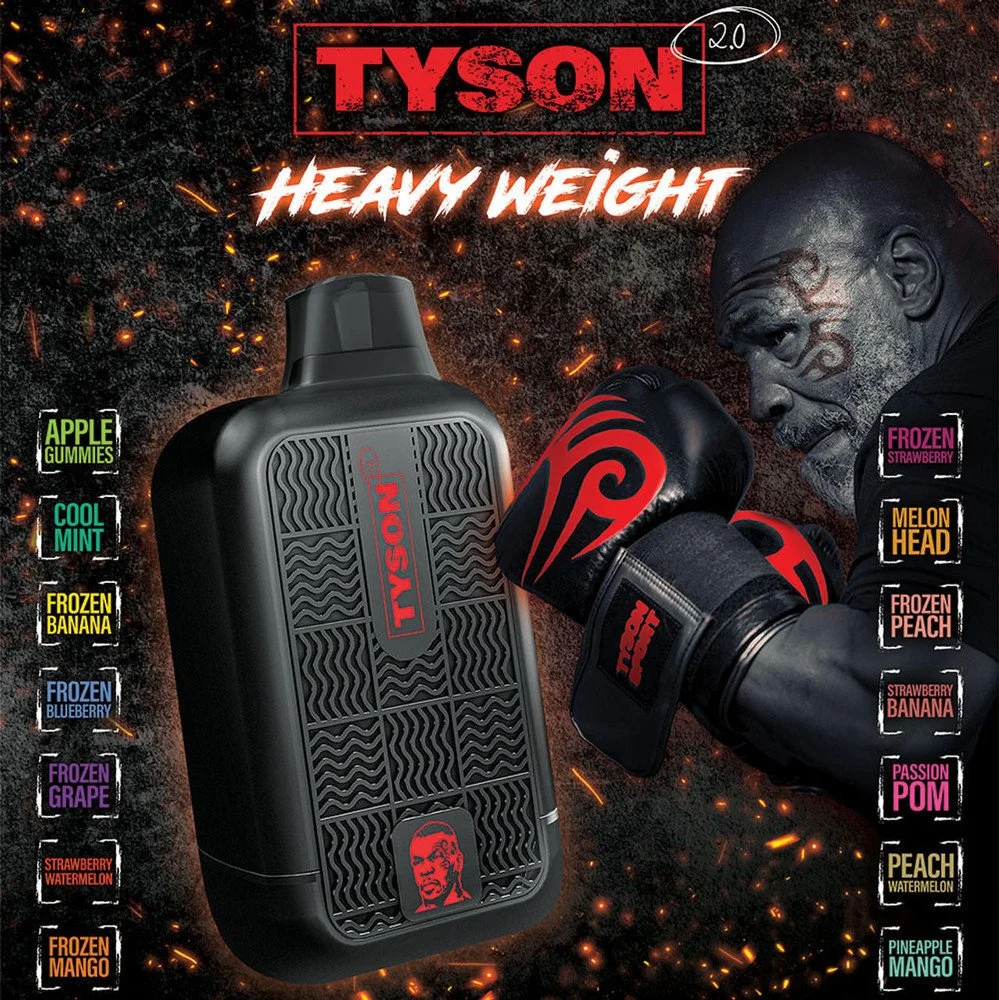 High Quality Hot Sale Tyson 2.0 7000 Puffs OEM ODM Disposable E-Cigarette Wholesale Vape