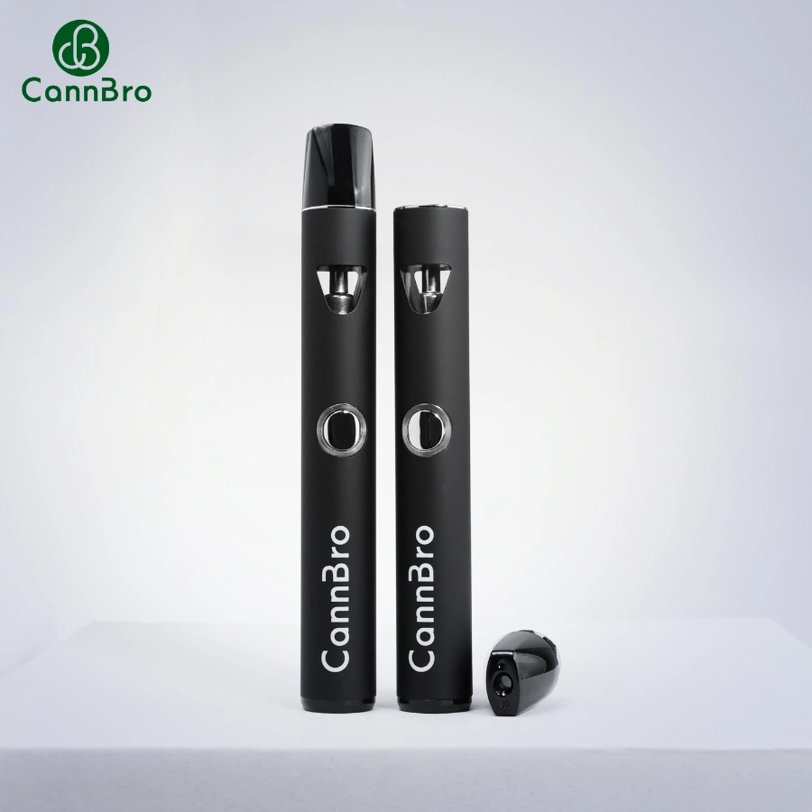 Cannbro Wholesale Custom Disposable E Cig Rechargeable Empty Vaporizer Ceramic Free 1ml Thick Oil Cheap Crystal Pod Shisha DAB Bar EGO Price I Vapor Vape Pen