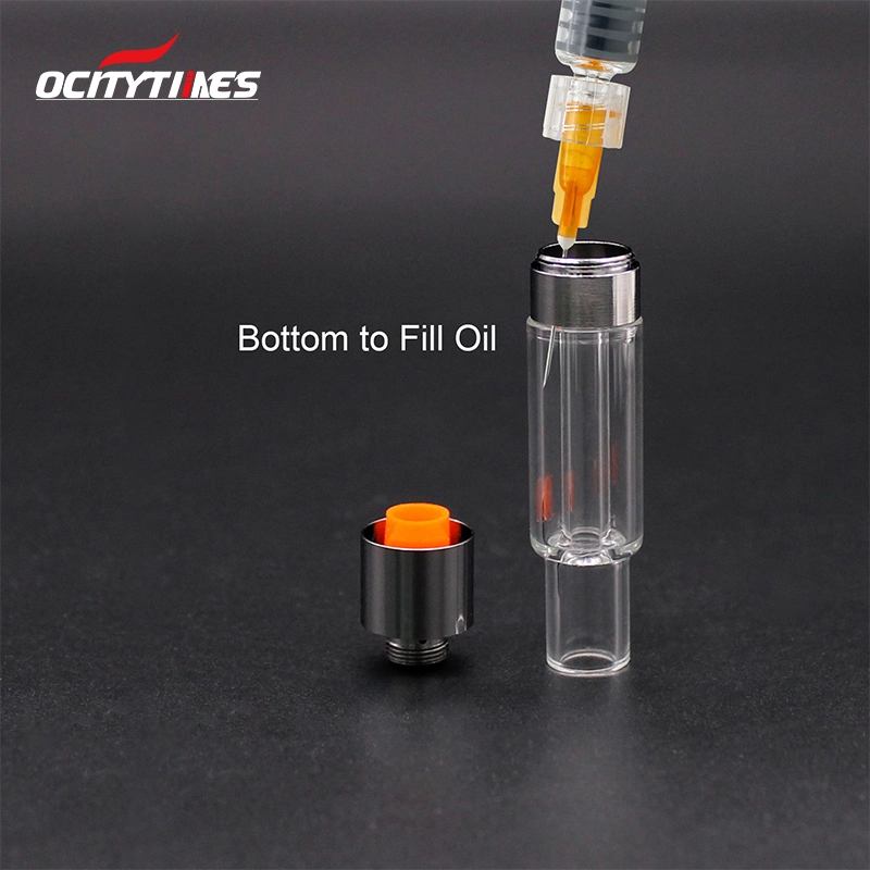 Best New Electric Cigarette Empty 0.5ml Vaporizer Cartridge for 510 Battery No Button