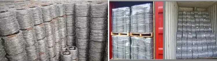 Twist 400m 500m 50kg Per Roll 50kg-Barbed-Wire-Price Barbed Wire Coil