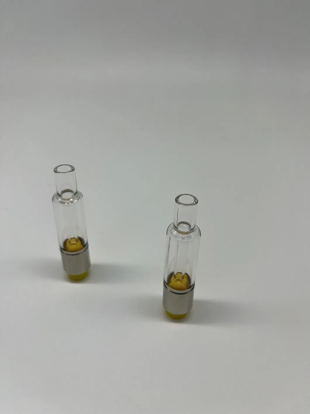 Full Glass 1ml Cartridge 510 Thread 2.0mm with 2 Hole