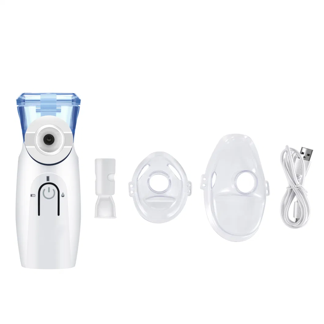 Inhaler Nebulizer Machine USB Rechargeable Portable Household Microgrid Atomizer