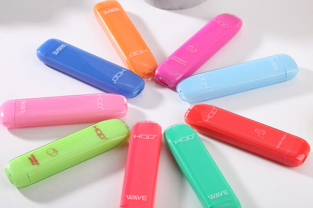 Disposable Vape Hqd Wave Surv Fruity Flavours Tpd Vape 1688 Factory Bulk Price Direct