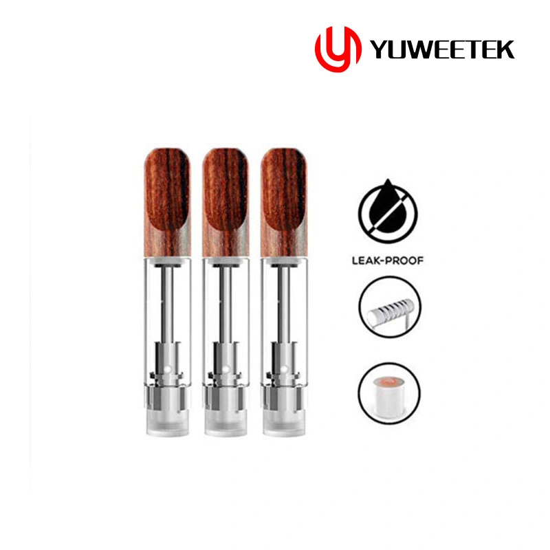 RW-C15 Wood Tips Carts Cell Refillable Vapes Cartridges Wax 510 Vaporizer Cartridge 1ml 1gram 1g Vapes Empty