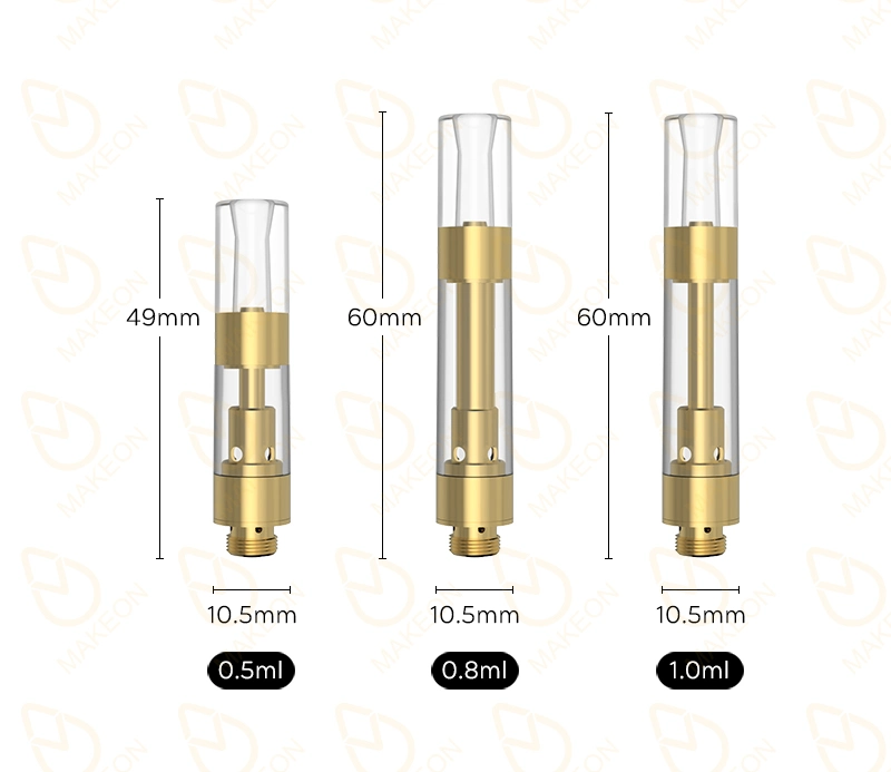 Customized 510 Thread G5 Atomizer Press/Screw on Tip Glass Ceramic Carts