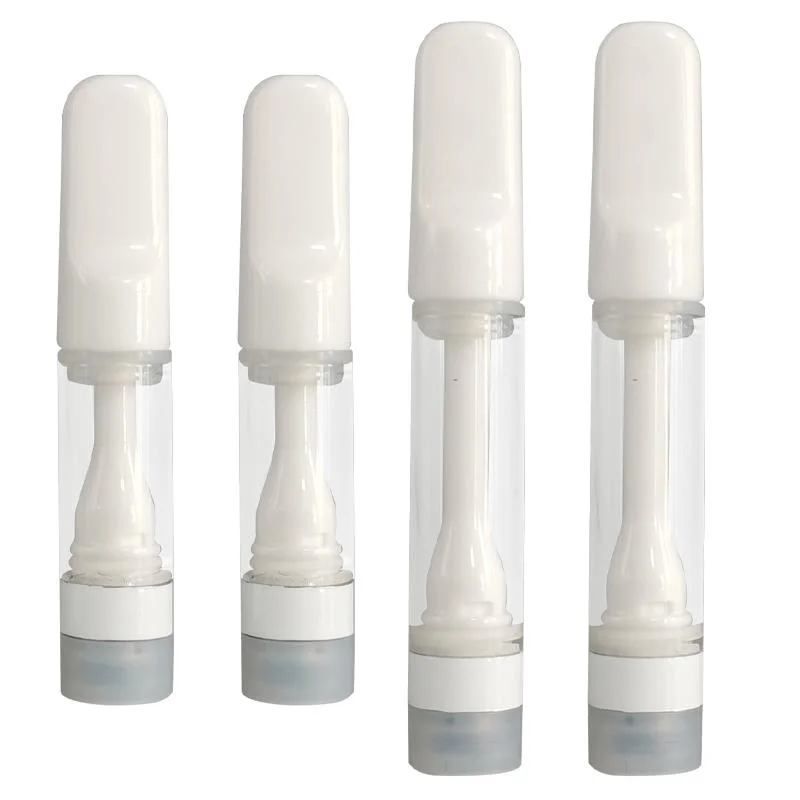 Fully Ceramic Atomizers Tips Press-on Mouthpieces No Leaking Child Lock Function Non-Refillable Atomizer Cart