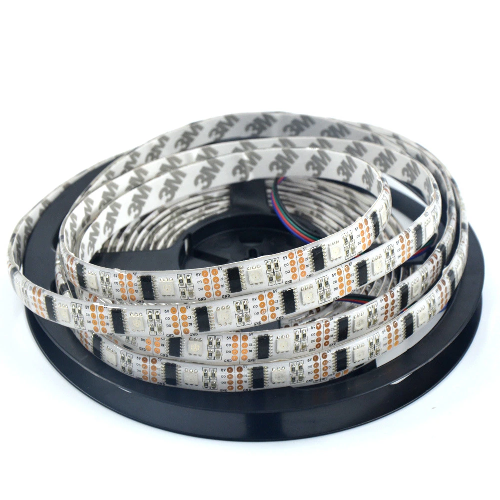 5V 5050 SMD Ws2801IC 30 LEDs RGB IP65 Waterproof LED Strip