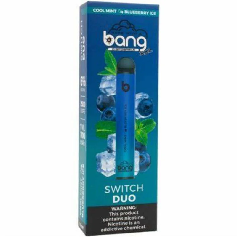 E-Cigarette Bang XXL Swtich Duo 2500 Puffs Disposable Electronic Cigarette Kit Double Flavors 7ml Vape