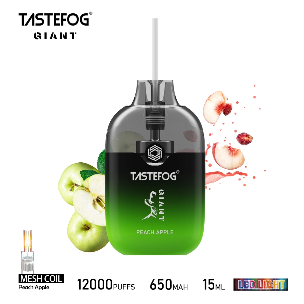 Tastefog E Cigarette 12000 Puffs Disposable Puff Vape Giant Vaporizer Wholesale