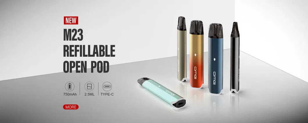 Hot E-Cigarette Bysoul Closed Pod System Vape Pen Refillable Pod Kit