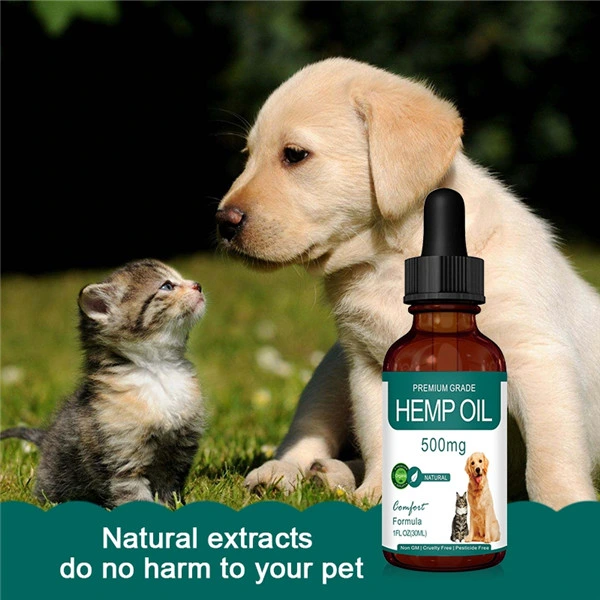 Hemp Oil Relieves Stress and Pain Pet Massage Essential Oil