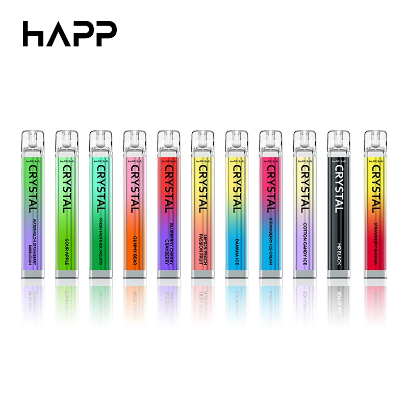 Happ Blue Raz Mini Custom Vape Pen 600 Puffs E Cigarette with Huge Vapor