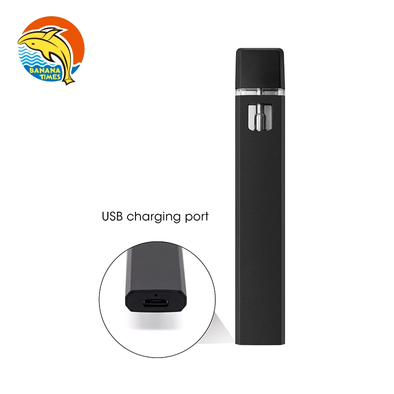 100% Original Rechargeable Disposable E Cigarettes Vape Pen 1ml Slim 280mAh Micro Charging Port