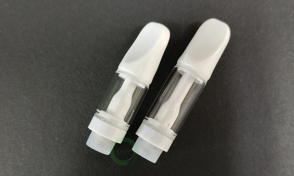 Anti Leak Glass Tank 1ml 2ml Disposable 510 Thread Ceramic Vaporizer