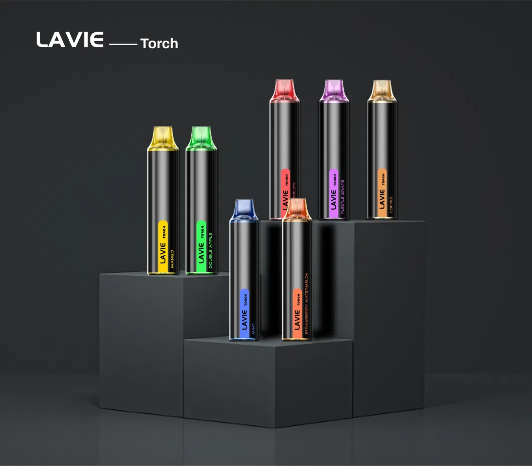 Lavie Vape 2023 6000 Puffs Torch Disposable Pen Vaporizer E-Cig
