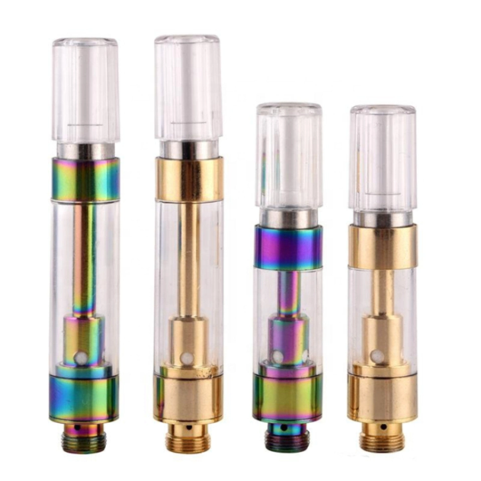 RW C12 China Wholesale 510 Thread Glass Tank G5 1.0ml 0.5ml Ceramic Vertical Coil Vaporizer Rechargeable Disposable Oil Cartridge Pen