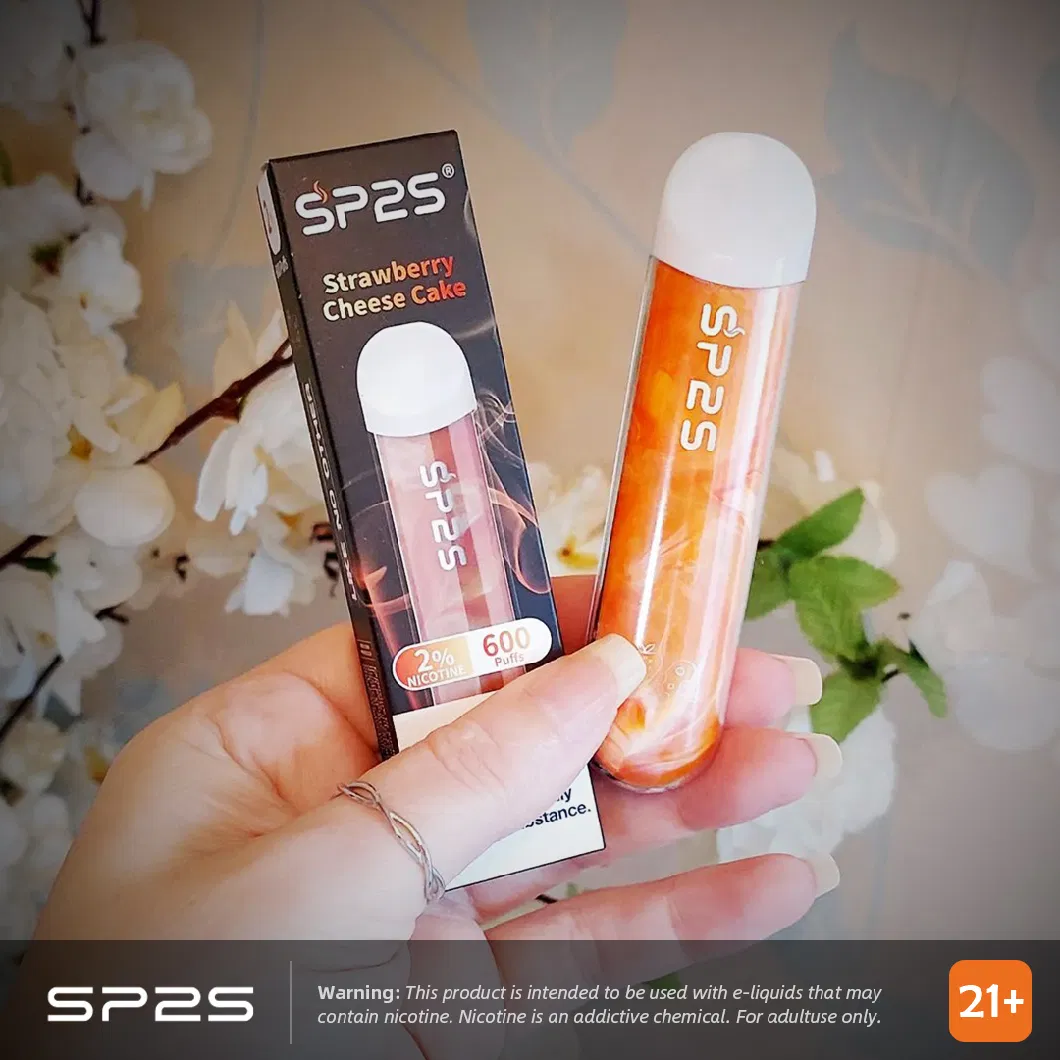 Sp2s Har 2ml Tpd Approved 600 Puffs Heating Disposable Vape