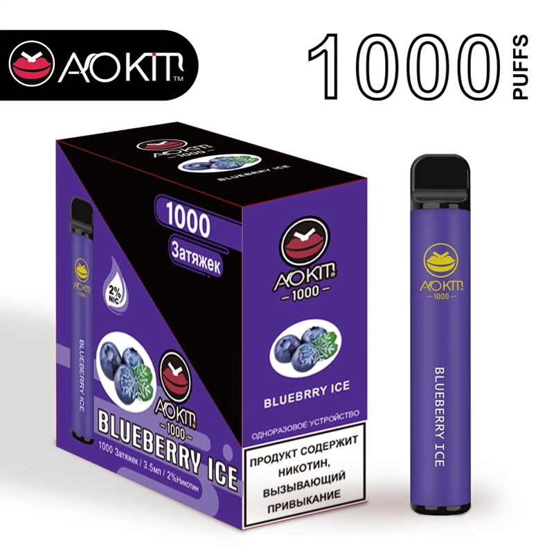 Japan Zbood 20K Husky 8000 LED Display Tiger Blood Nasty Vrk Vaporizer Aokit 1000 Disposable Vape