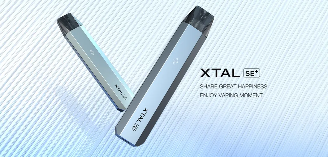 Zq Xtal Se+ Vape Pen Starter Kit Rechargeable Mini Cigarette 9 Colors Fashion Electronic Cigarette Kit with Mesh Coil