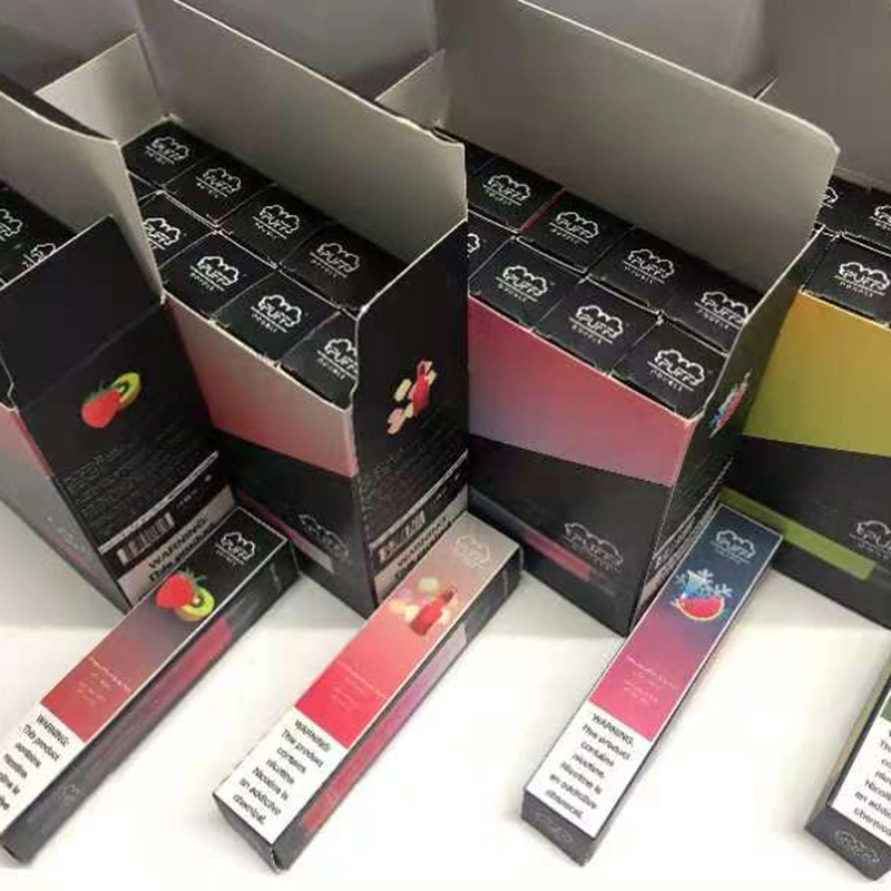 Pre-Filled Disposable Ecig Double Flavours Puff Double Electronic Cigarette Vaporizer