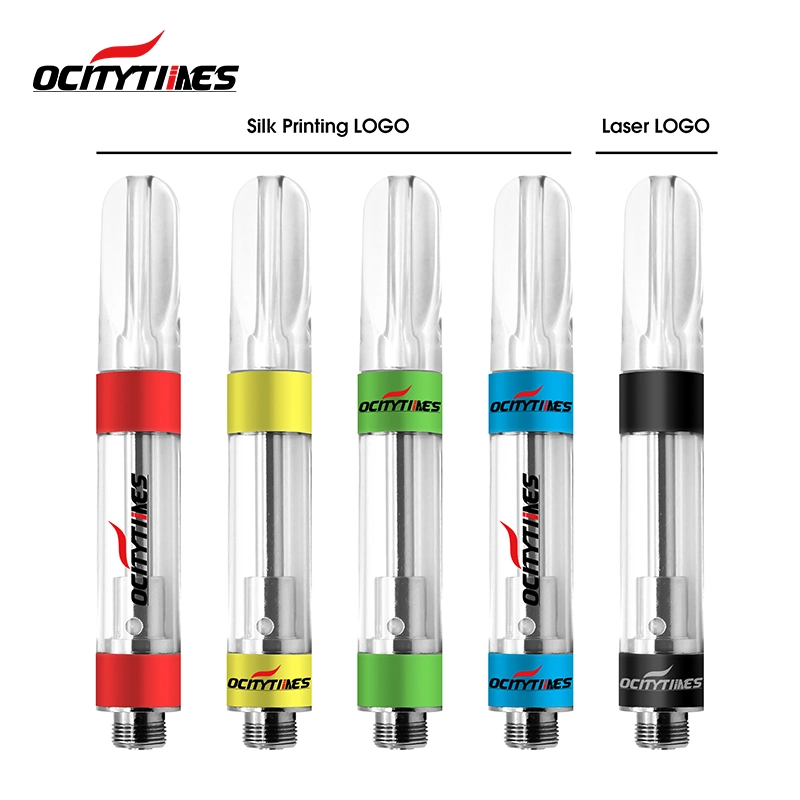 Ocitytimes 0.5 Ml Vape Cartridge Ceramic Vape Carts Ceramic Coil Custom Packaging