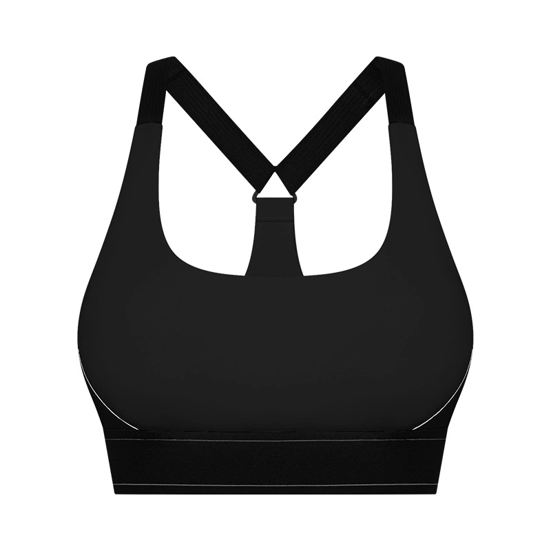 Color-Matching Shockproof High Strength Jump Vest Girls Adjustable Sports Bra