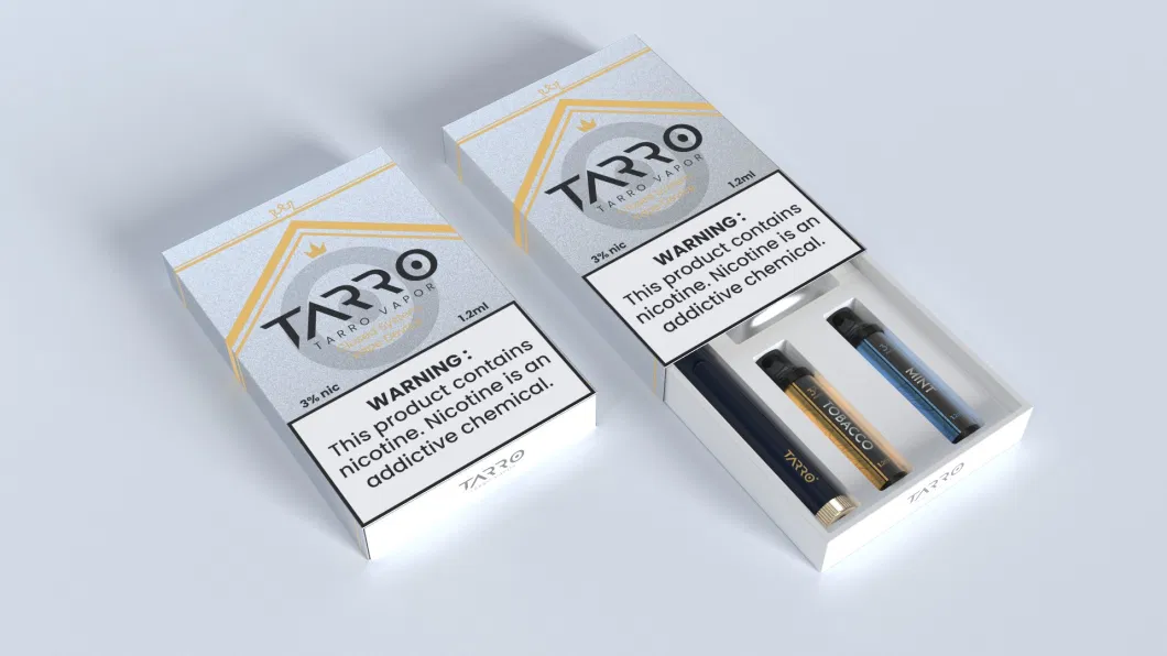 Tarro Wholesale Cheap Cigalike 20mg Tobacco Mint Rechargeable Disposable E-Cigarette Vape