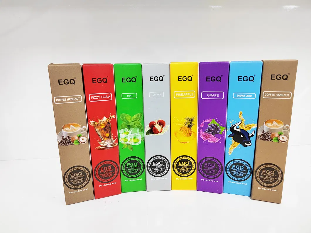 Unique Design Egq Vape Max Vape Vaporizer Pen with 800 Puffs