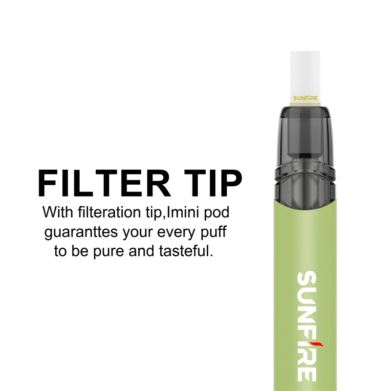 New Coming Environmentally Friendly Italy Europe Vape Pen Oil Filter 2ml/6ml E-Liquid Vape Pen Puff Bar Empty Vape Pod Kit OEM ODM 320mAh Type-C Vape Charger